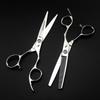 XMQ-01 Classic Hairdressing Scissors Set: Barber Shears, Straight & Thinning Scissors for Hairstylists