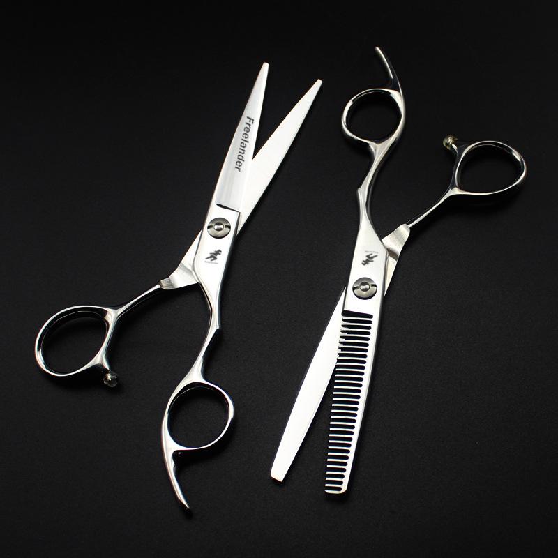 XMQ-01 Classic Hairdressing Scissors Set: Barber Shears, Straight & Thinning Scissors for Hairstylists