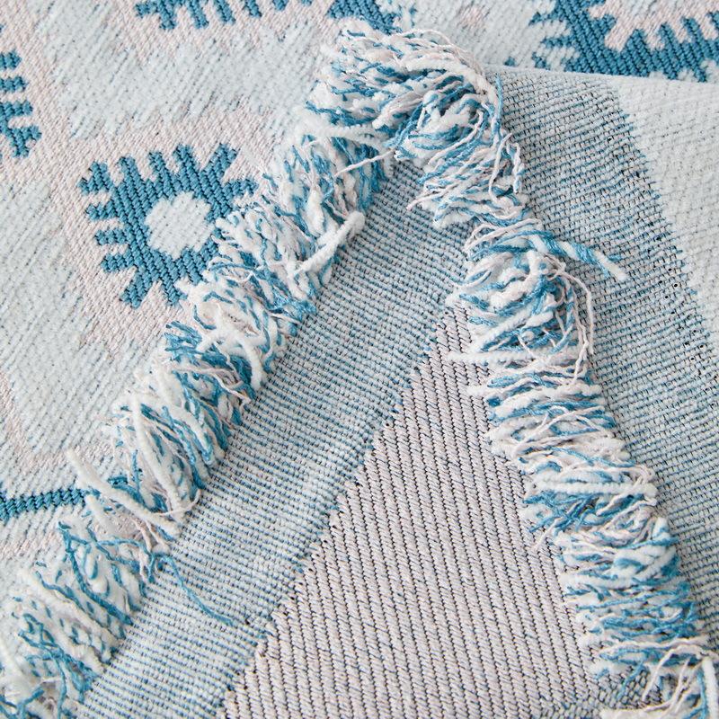 EIFLOY-Chenille Rhombus Grid Couch Cover for Sofa, 2, 3 Seater, Reversible Chenille Throw Blanket, Recliner Furniture Protector