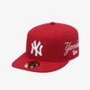 New Era New York Yankees Fitted Cap Scarlet 15131628