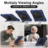 Tablet Case For Samsung Galaxy Tab S11 Silicone + PC Kickstand Cover with Handy Strap