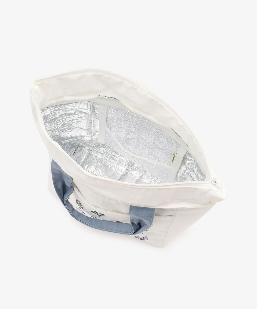 Afternoon Tea Living JD56 Heritage Fleur Embroidered Insulated Lunch Bag, Blue