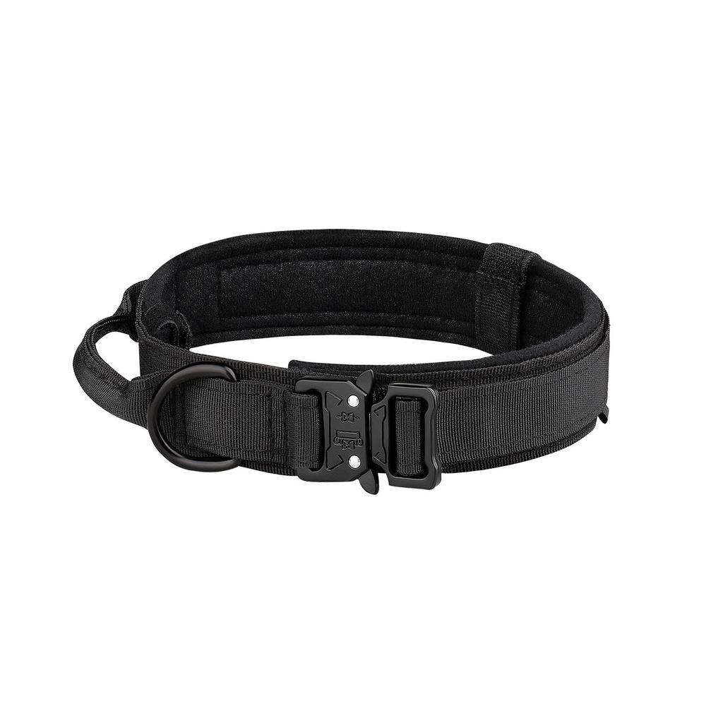 Tactical Anti-Burst Elastic Dog Collar & Leash for Medium To Large Dogs