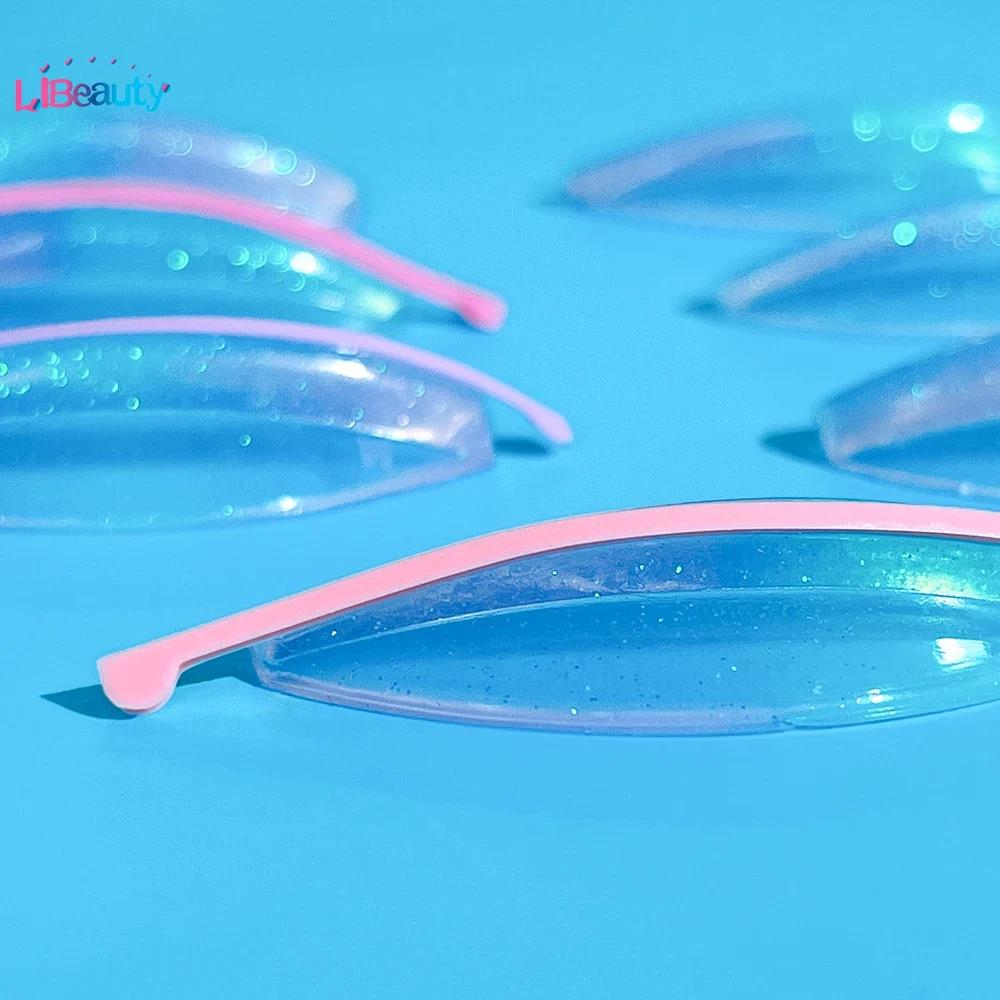 

3 пары/упаковка силиконовая лента многоразовая для завивки ресниц лента для подтяжки ресниц валики для ламинирования ресниц компенсатор инструмент для макияжа розовый