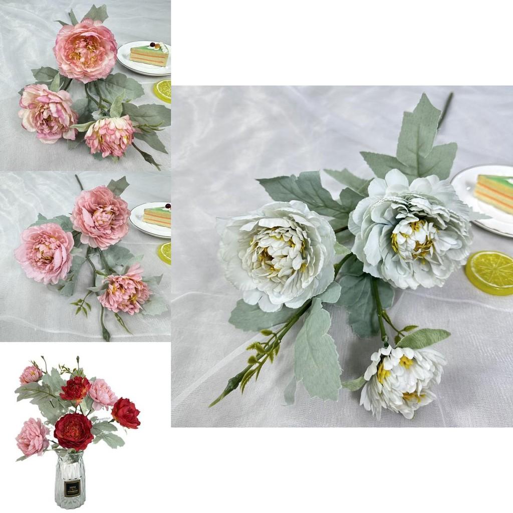 Silk Paeonia Suffruticosa Wedding Arch Flower Decoration For Event Photography And Home Decor