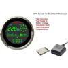 85mm Digital GPS Speedometer 0-299km/h MPH Knots Trip Odometer COG Fuel Level Gauge Voltmeter for Boat Truck Motorbike
