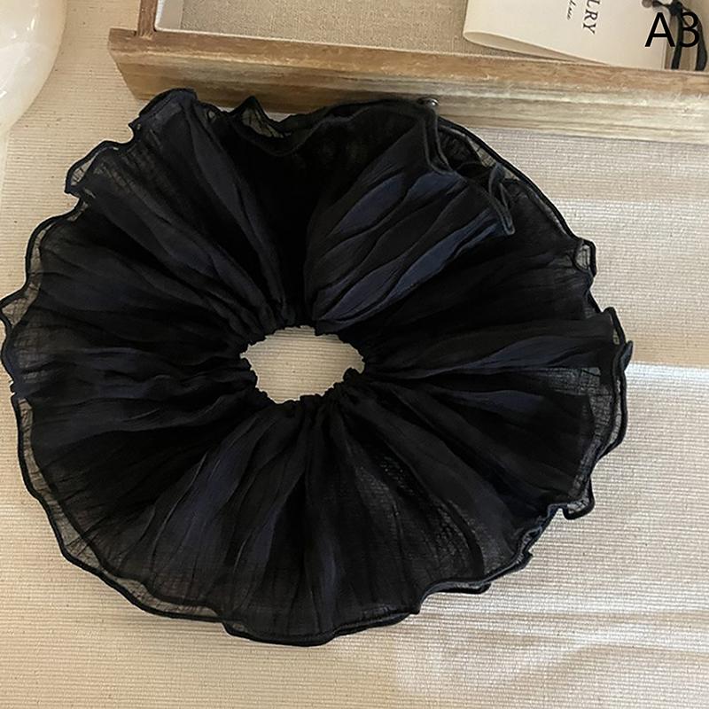 

Резинки для волос, двухслойные хлопковые резинки для волос с цветком, женские резинки для волос