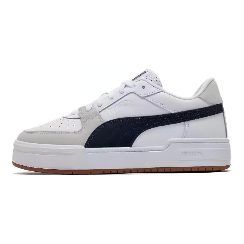 PUMA Ca Pro Comfortable Wear-resistant Skate Shoes Unisex White Blue 395753-02 36