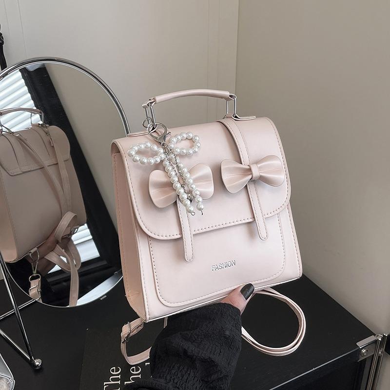 Popular Butterfly Backpack Women's New Simple Casual College Style Portable Small Backpack