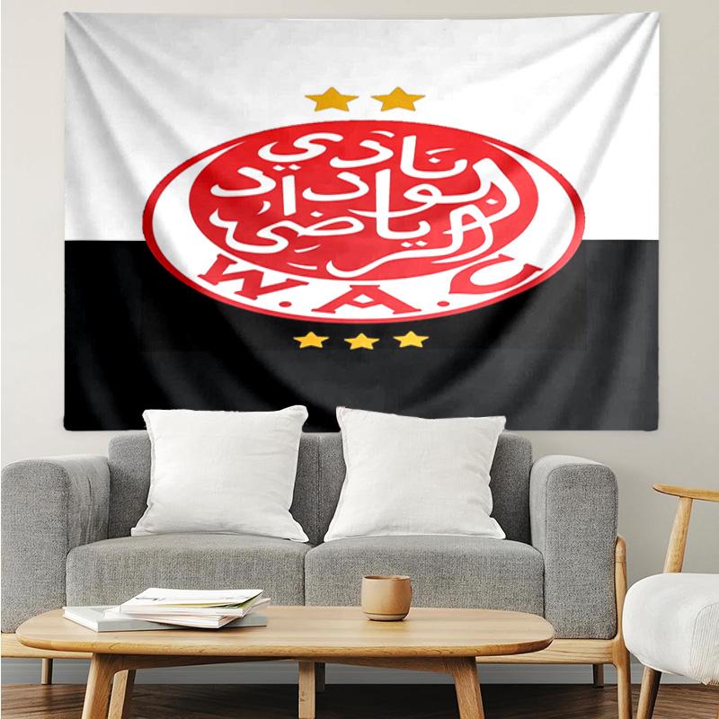 Fc Crest Design Printed Printed Tapestry, for Bedroom,Livingroom, dormitory, Large Wall Decor, Fabric Decor Fan Birthday Gifts