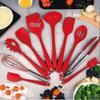 Black Silicone 10-Piece Kitchen Utensil Set