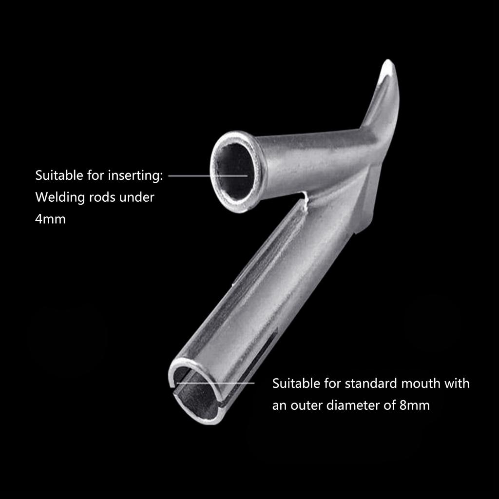 Plastic Hot Air-Welder Heating-Gun 4Pcs Speed Welding Nozzles Tips Y Type for Vinyl PVC Plastic Soldering Polypropylene