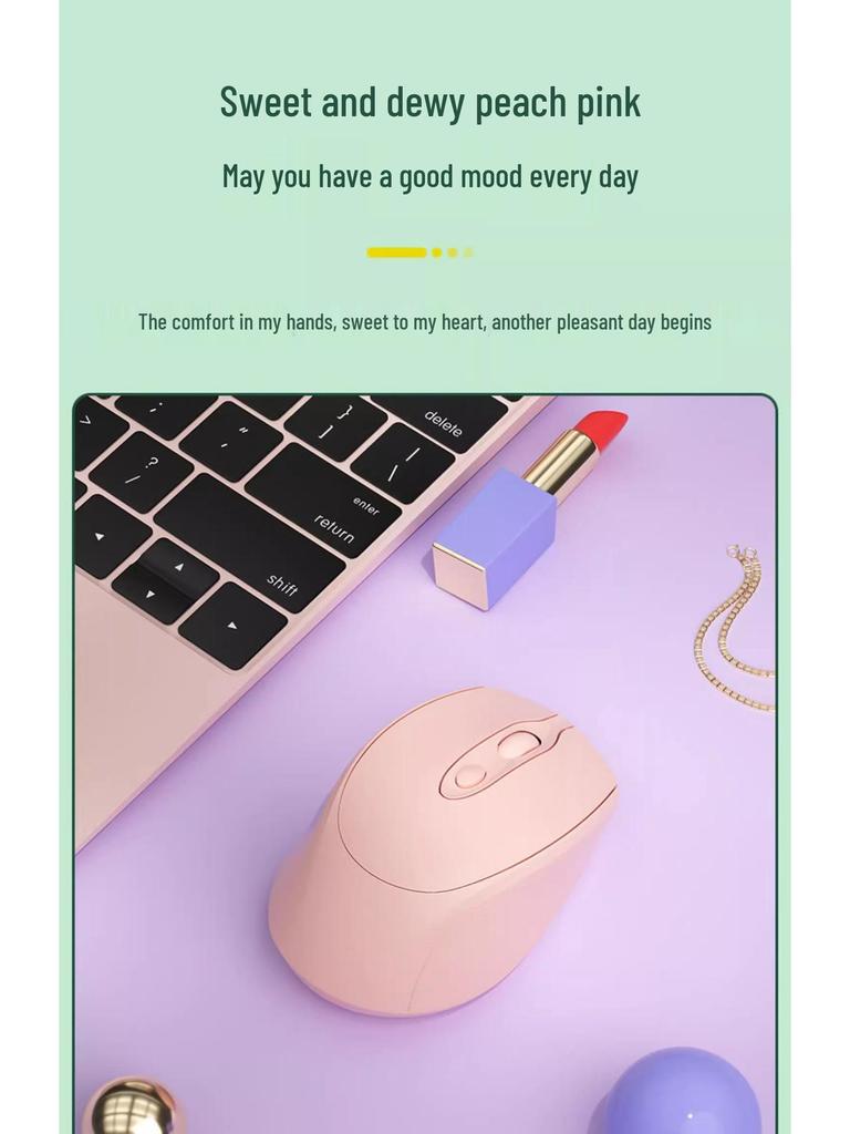 Dual-Mode Silent Wireless Bluetooth Charging Mouse for Laptops