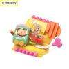 NEW Keeppley Crayon Shinchan Building Block Action Figure Shinnosuke Shiro Cartoon Characters Assembly Anime Toy Gift