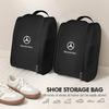 FFYE5 Car Logo Sneaker Storage Tools Travel Outing Shoe Storage Bag For Mercedes Benz CLK GLC W212 C200 C300 W203 W169 W176 GLC