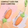 Clitoris Stimulator Dildo Adult Sex Toy Cute Carrot Vibrating Powerful Mini Bullet 9 Modes for Women   Anal Massage Vibrator