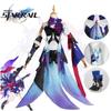 Rail Star Honkai Seele Cosplay Costume Full Suit Set Halloween Party Game Props