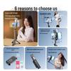 Portable Bluetooth Selfie Stick with Fill Light and Tripod