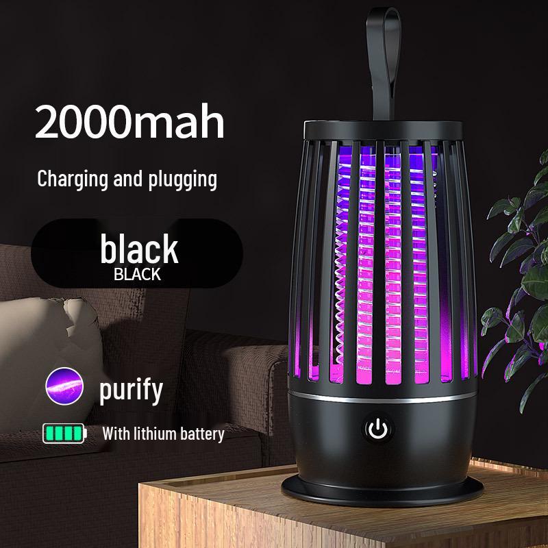 Smart LED Mosquito Killer: Wall-Mounted, USB Rechargeable, Electric Shock Repellent