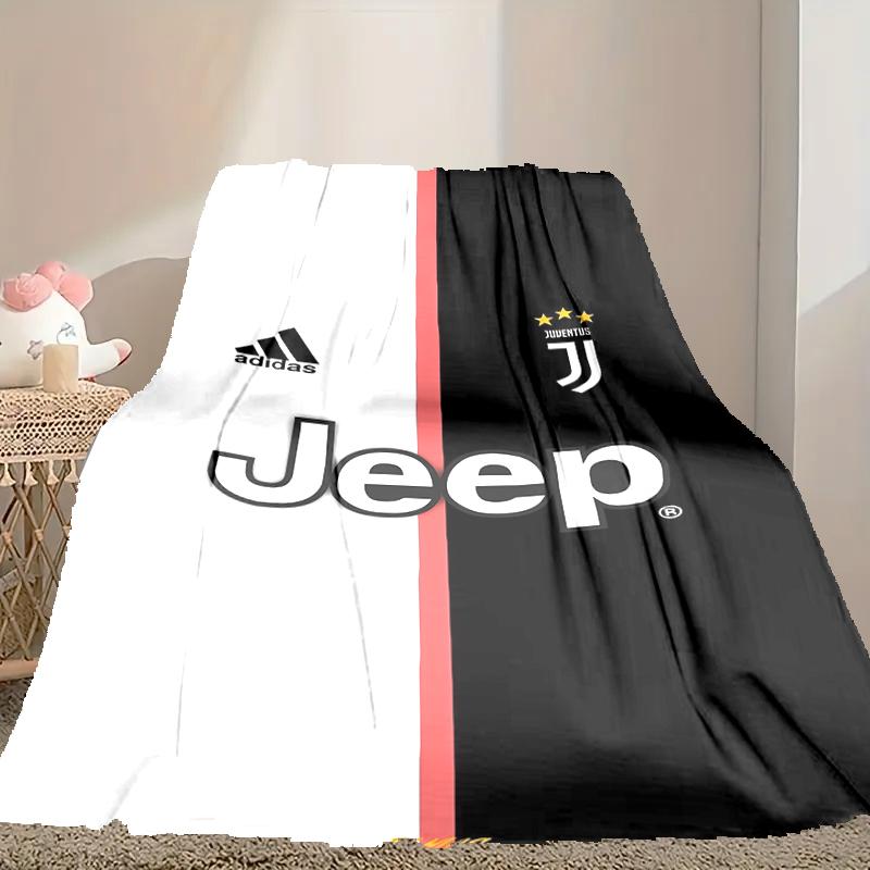 Juventus Football Club Blanket Lightweight Print Throw Blanket For Couch, Bed, Car, A Heartfelt Gift for Your Family and Friends