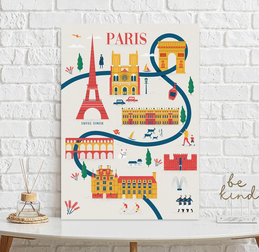 Poster Illustration Paris