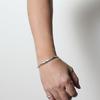 Carmelo: Men's Native American Eagle Bangle Bracelet in Silver (925)