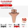 Cloudray M8 Single-Layer 3D Laser Cutting Nozzle (10-Pack)