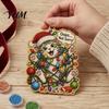 Handmade Christmas Stocking Stuffers Hanging Faux Pearl Art Kit for Adult, DIY Bead Fun Classroom Craft Rewards Painting Ornament, Holiday Set