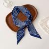 Wind Small Streamer Long Scarf Ribbon Tie Bag Versatile Decorative Headband Printed Scarf with Hand Scarf