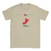 Oman Map T Shirt Mens Pure Cotton Fashion for Male TShirt Flag National Pride Heritage Silhouette Tees Short Sleeve Clothes