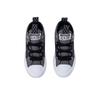 Converse Chuck Taylor All Star Bequeme Vielseitige Mid-Top Kinder Canvas Schuhe Kinder Sneaker Grau Schwarz A09340C