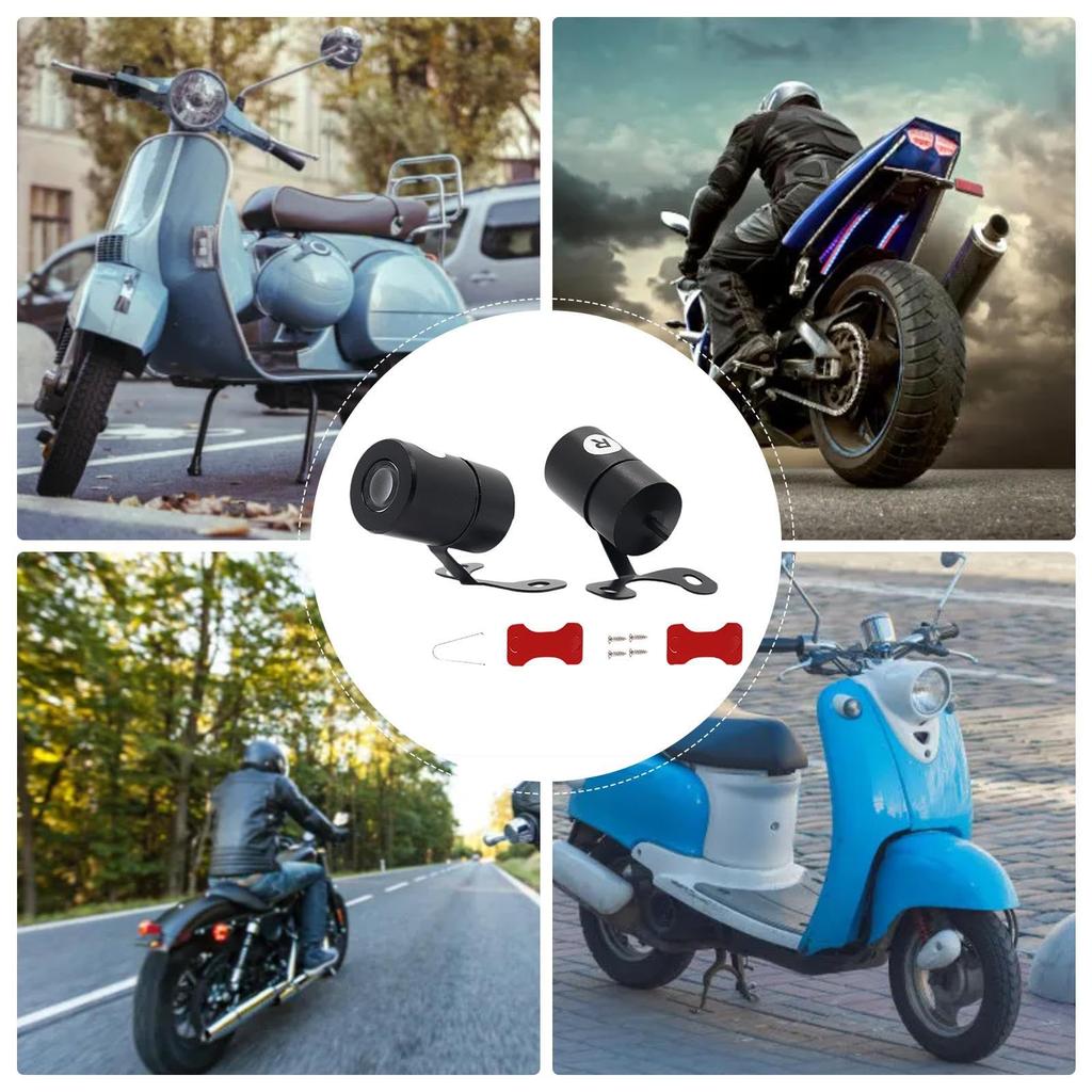 Motorcycle Wing Projector Light, Angel Wing Light for Motorcycle | Decorative Ambient Lamp Angel