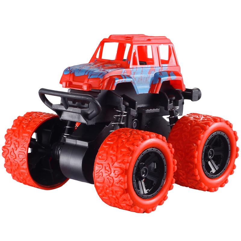 Kids' Inertial Excavator Toy Car: Off-Road Vehicle for Boys, Perfect for Small Gifts and Night Markets