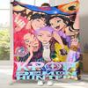 K-Pop Demon Hunters Golden Saja Boys Flannel Blanket,Ultra Soft Warm Plush Throw for Home Bedroom Bed Sofa Cover Office Picnic