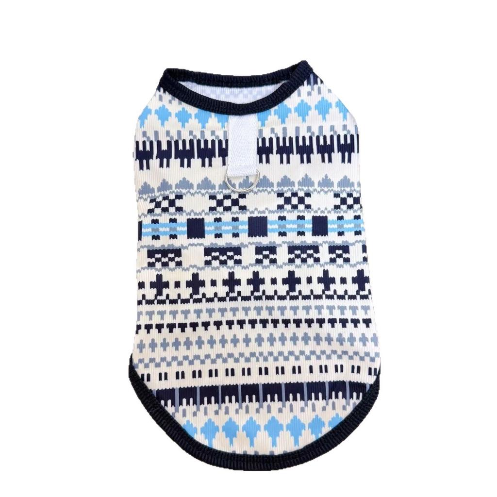 1Pcs Pet cat ice silk style clothing vest for dogs' clothing