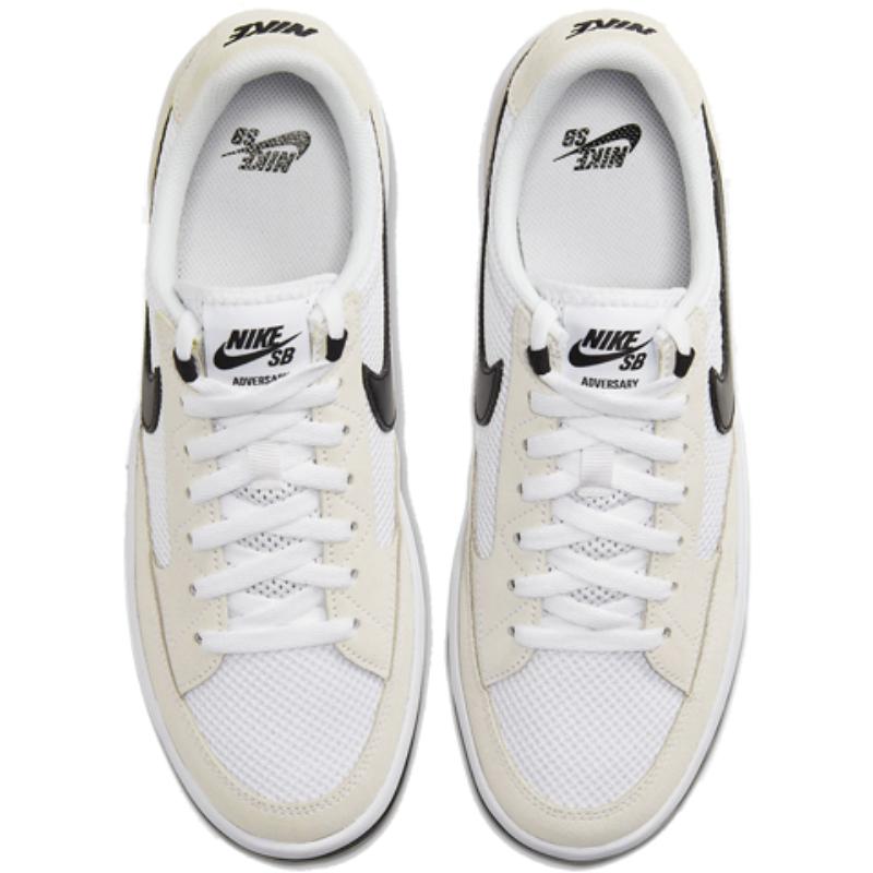 Nike Adversary Sb 'White Black' Skateboard Shoes CJ0887-100