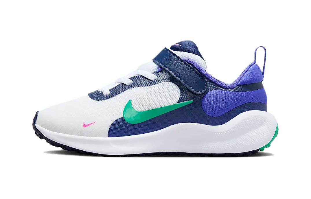 Nike Revolution 7 PS  Midnight Navy Stadium Green  FB7690-101 25