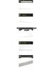 21 ID.4X Tailgate Trim & Rear Bumper Stainless Steel Decor