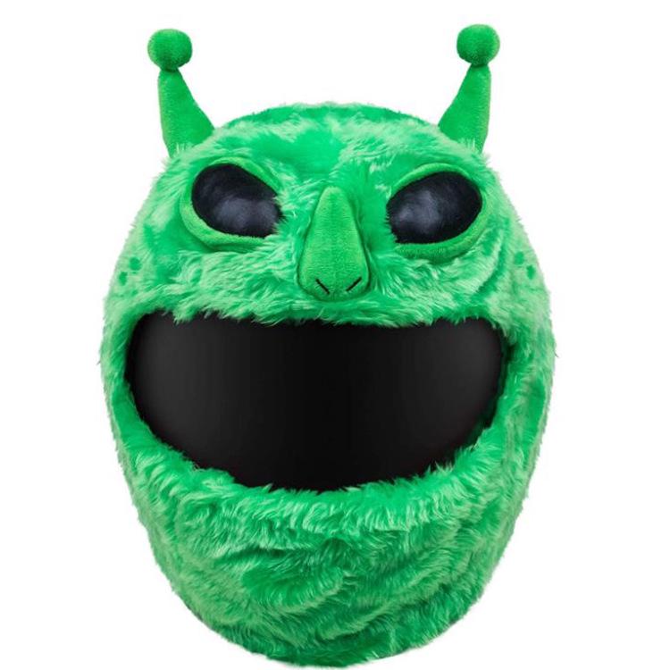Custom Plush Helmet Cover - Soft, Durable, Wear-Resistant, Cute Cartoon Design