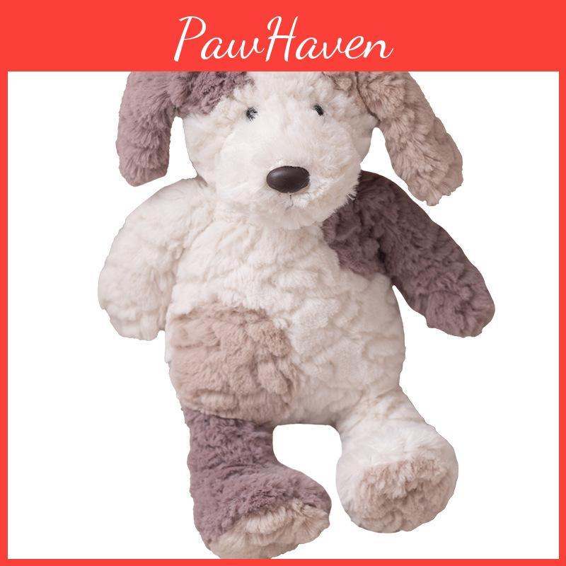 Fur Long Dog Plush Doll Pp Cotton Filled Cuddle Toy For Kids And Gifts Birthday