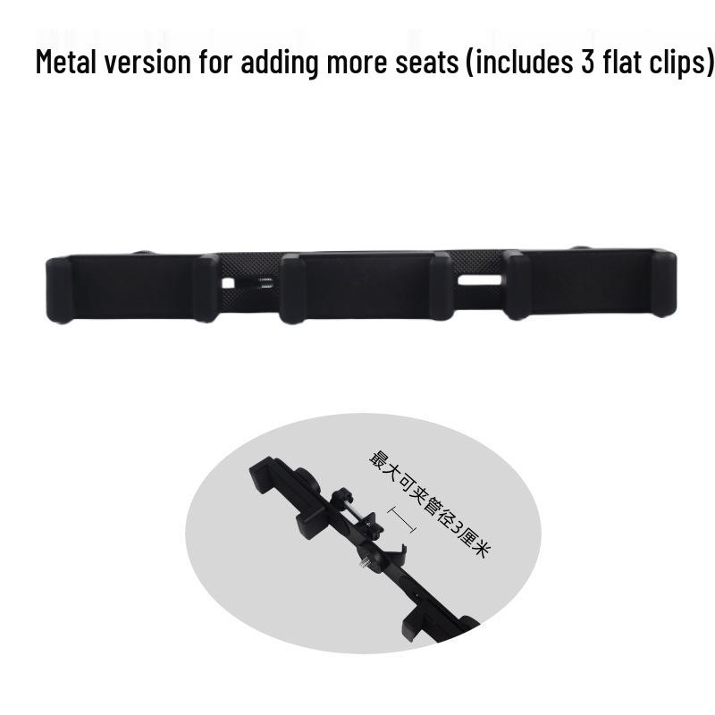 Universal Phone Clip & Tripod Stand with Rotating Head and Horizontal/Vertical Positioning