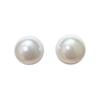 Big Simulated Pearl Earrings Temperament Simple Personality White Statement Earrings For Women Korean Earrings Jewelry Gift