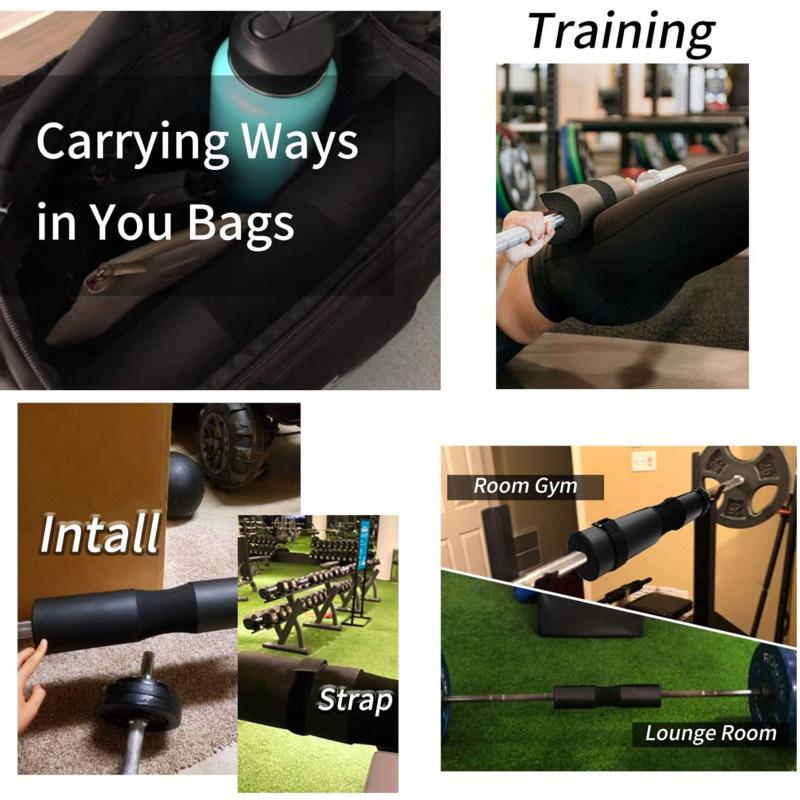 Barbell Sheath Weightlifting Pads Fitness Equipment Sports Safety Foam Barbell Pads Shoulder Pads