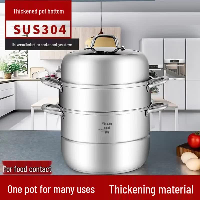Zhang Xiaoquan Zhenwei 3-Layer Stainless Steel Steamer