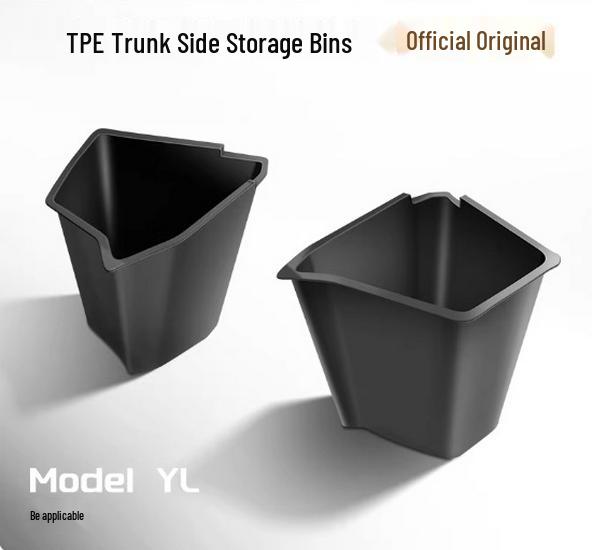 Tesla Model Y3 Górny Schowek Bagażnika z Bocznymi Przegródkami