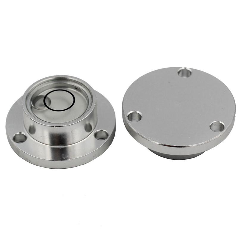 High Precision Bubble Level Small Bulls Eye Level Metal Circular Level Mini Portable Horizontal Beads