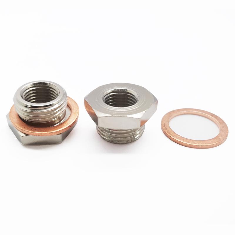 Exhaust O2 Oxygen Sensor Spacer Reducer Adapter M18 X 1.5mm To M12 X 1.25mm 2026