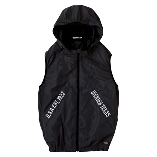 

[Dickies] Air-Conditioned Workwear Vest D-339 UV Cut Side Fans Hooded Detachable Peltier Compatible Clothing Only Spring/Summer Dickies Air-Conditione