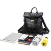 Genuine Leather Women Backpacks Diamond Quilted Daypack Fashion Lock Travelling Commuting Outdoor Backpack Soft Cowhide Backpacks