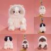 Plush Cat Keychain With Soft Short Pile Cotton For Gift And Decoration